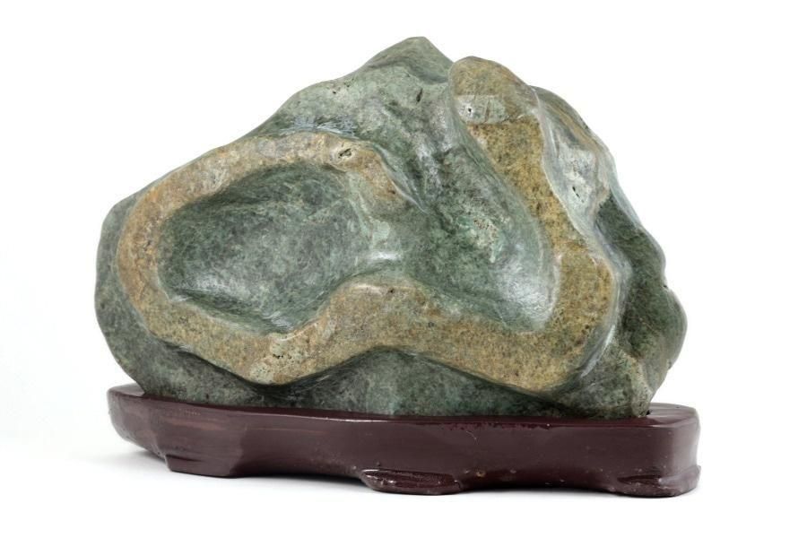 蛇紋石 (サーペンティン) 置石 1.7kg メイン画像