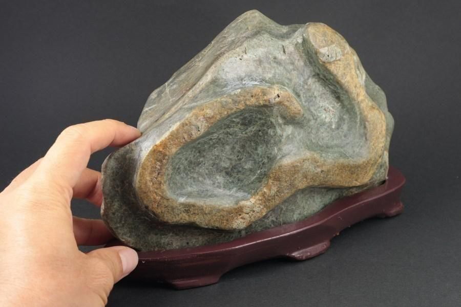 蛇紋石 (サーペンティン) 置石 1.7kg - その他3枚目