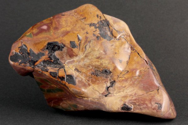 インペリアルジャスパー 原石 磨き 455g｜天然石 原石 通販のキラリ石