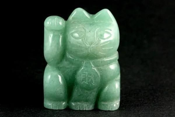 アベンチュリン 招き猫 40g メイン画像