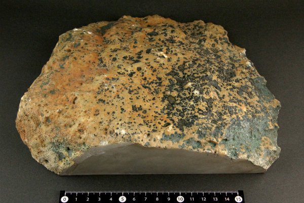 アゲート(瑪瑙) 原石 一面磨き 3kg