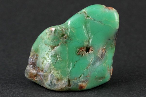 クリソプレーズ(緑玉髄) 原石 磨き 27.5g｜天然石 通販 キラリ石