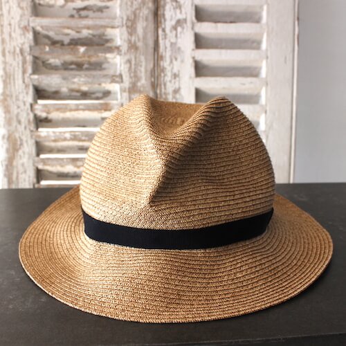 mature ha. / マチュアーハ ボックスハット BOXED HAT 6.5cm brim