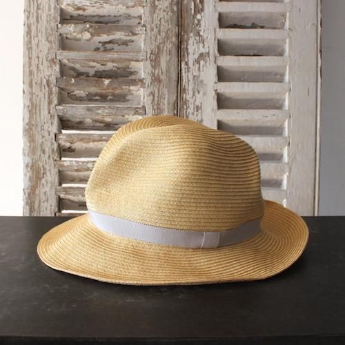 mature ha. / マチュアーハ　ボックスハット BOXED HAT 6.5cm brim grosgrain ribbon 105