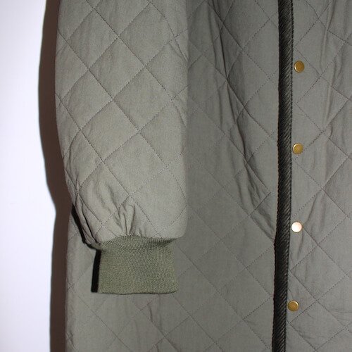 オールドマンズテーラー / R&D.M.Co QUILTING LONG COAT キルティング