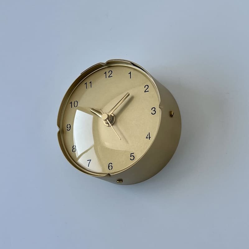 ɡ६饹(10cm)   / wall clock brass number