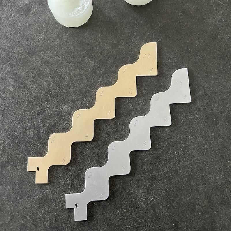 ラジアスゲージ QJY-ZTP ターニングラジアスゲージ JTC 1セット(2台) QJY-ZTP - 【通販