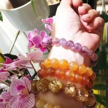 <img class='new_mark_img1' src='https://img.shop-pro.jp/img/new/icons15.gif' style='border:none;display:inline;margin:0px;padding:0px;width:auto;' />激ヤバ高品質!目に見えない運の正体は選択の質とタイミング!内径17センチ およそ8.6から9.6ミリ 億女がつなぎました!ドリームコートストレートブレス「選抜粒のみ」ブレス(OC11-14-05)