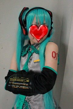 VOCALOID ボーカロイド 初音ミク コスプレ用タトゥーシール - 【こす