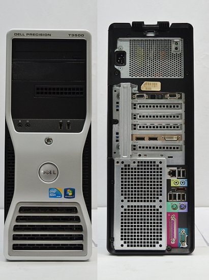 DELL PRECISION T3500 Xeon W3503 HDD1000GB 4GBメモリ DVD-ROM Office