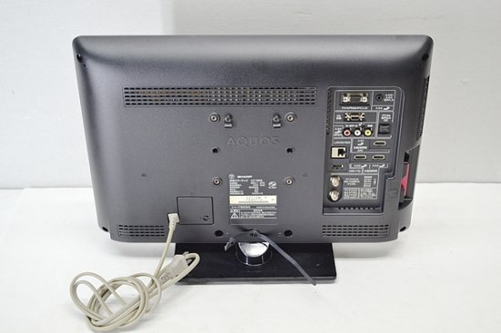 中古19型液晶テレビSHARP AQUOS LC-19k5【中古】2011年製 リモコン付