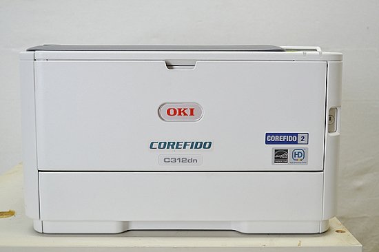 中古A4カラーレーザープリンター/OKI 沖電気工業 COREFIDO C312dn/中古 ...