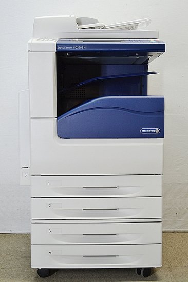 中古A3カラーコピー機/中古A3カラー複合機FUJI XEROX 富士ゼロックス DocuCentre-4  C2263Nコピー/FAX/プリンタ/スキャナ73444枚 - 中古コピー機・複合機・プリンターのことならイーコピー