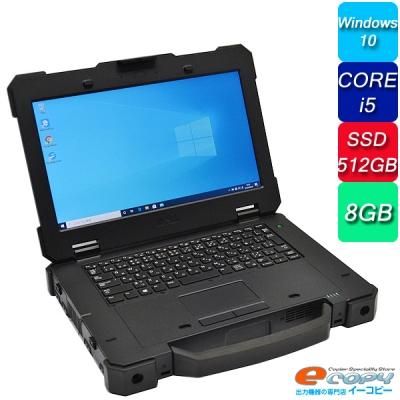 DELL Latitude 14 Rugged7404 Corei5 SSD512GB 8GBメモリ 14インチ DVD