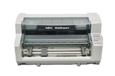 中古ドットプリンター 新品汎用インクリボン付NEC MultiImpact700XEN