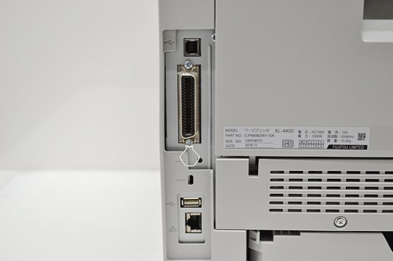 カウント数　6万枚程度　中古A4プリンターFUJITSU xl-4400【中古】USB/LAN/パラレル　モノクロ中古トナーなし -  中古コピー機・複合機・プリンターのことならイーコピー