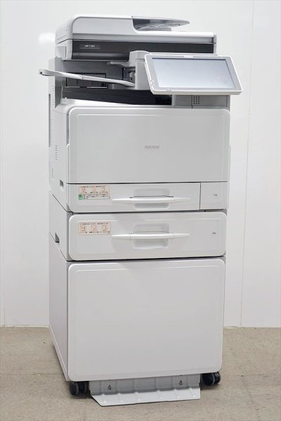 37,624枚/中古A4カラーコピー機 中古A4カラー複合機 リコー/RICOH MP C307 コピー/FAX/プリンタ/スキャナ -  中古コピー機・複合機・プリンターのことならイーコピー