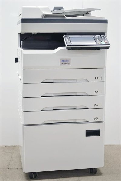 中古A3モノクロコピー機/中古A3モノクロ複合機 ムラテック/村田機械/Muratec MFX-8205 A3 両面 モノクロ カウンタ7,405 -  中古コピー機・複合機・プリンターのことならイーコピー