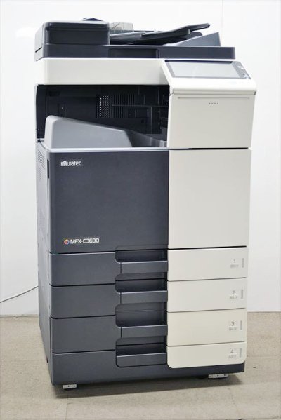 中古A3カラーコピー機/中古A3カラー複合機 ムラテック/村田機械/Muratec MFX-C3690 A3 コピー FAX プリンタ スキャナ 両面  フルカラー/カウンタ24,635 - 中古コピー機・複合機・プリンターのことならイーコピー