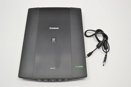 中古フルカラーA4スキャナーCanon CanoScan LiDE220 フラッドベッド