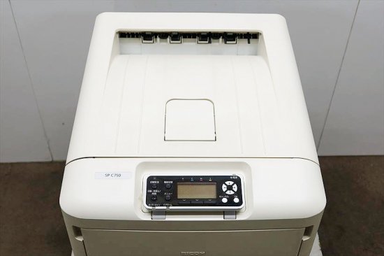 中古A3カラーレーザープリンター RICOH/リコー IPSiO SP C750 カウンタ 61,841枚 -  中古コピー機・複合機・プリンターのことならイーコピー