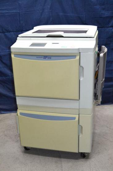 中古印刷機RISO（理想科学）RISOGRAPH RP215 - 中古コピー機・複合機・プリンターのことならイーコピー