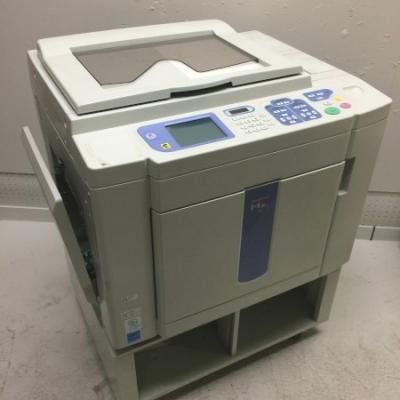 中古印刷機/2色刷りRISO （理想科学）リソグラフ MZ770輪転機/高速印刷