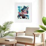 <img class='new_mark_img1' src='https://img.shop-pro.jp/img/new/icons15.gif' style='border:none;display:inline;margin:0px;padding:0px;width:auto;' />ティンガティンガ・アート 64<br>「酔っぱらい〜シャターニの生活〜ブルー」<br>by サユキ<br>Mサイズ