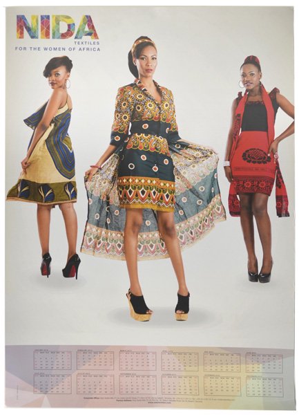 アフリカンファッションポスター 46NIDA TEXTILESアフリカ雑貨 - アフリカフェ＠バラカのセレクトショップ～アフリカ雑貨・アフリカ布カンガ  キテンゲ ・タンザニアコーヒー紅茶スパイス・ティンガティンガアートOnlineShop～
