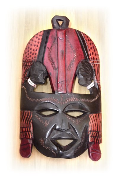 よろしくお願いいたしますブワ族 お面 木彫り 民族工芸 マスク 壁掛け アジアン アフリカ