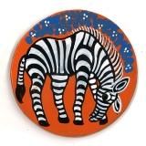 ティンガティンガ・アート 8500「花の樹に集うおしゃれな鳥たち