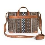 ティンガティンガ・アート 2123「フラミンゴのラインダンス～グリーン