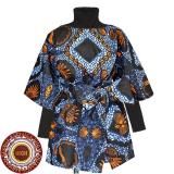 ティンガティンガ・アート 331「フラミンゴのラインダンス～ブルー」by