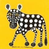 <img class='new_mark_img1' src='https://img.shop-pro.jp/img/new/icons15.gif' style='border:none;display:inline;margin:0px;padding:0px;width:auto;' />ティンガティンガ・アート 16769<br>「黒ヒョウ〜イエロー」<br>by マルチナ・ティンガティンガ<br>Sサイズ