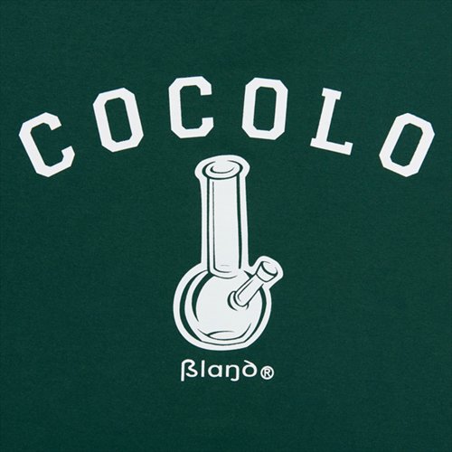 COCOLO BLAND (ココロブランド) / BACK BONG S/S TEE . IVY GREEN