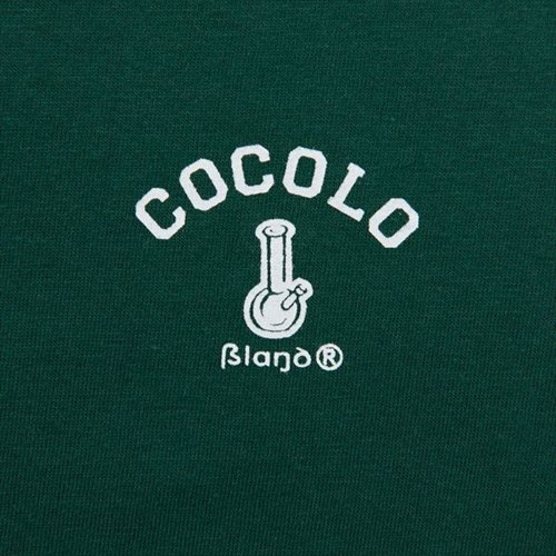 COCOLO BLAND (ココロブランド) / BACK BONG S/S TEE . IVY GREEN