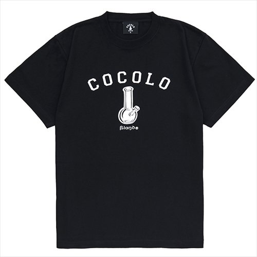 COCOLO BLAND (ココロブランド) / ORIGINAL BONG S/S TEE . BLACK