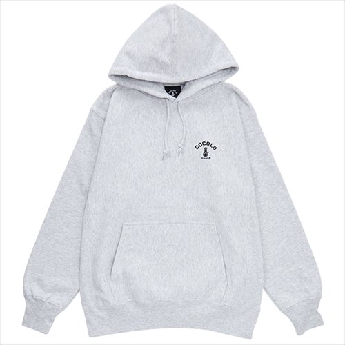 COCOLO BLAND (ココロブランド) / BACK BONG HEAVY HOODIE . ASH