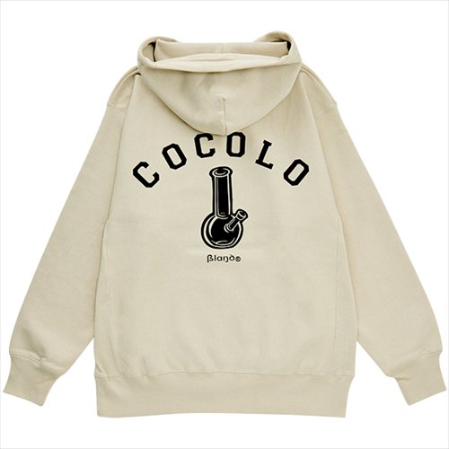 XXL=約78cm約64cmCocolo bland BACK BONG HEAVY HOODIE