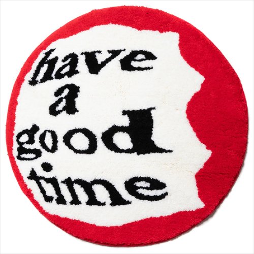 Ball Frame Logo Rug / have a good time (ハブアグッドタイム)
