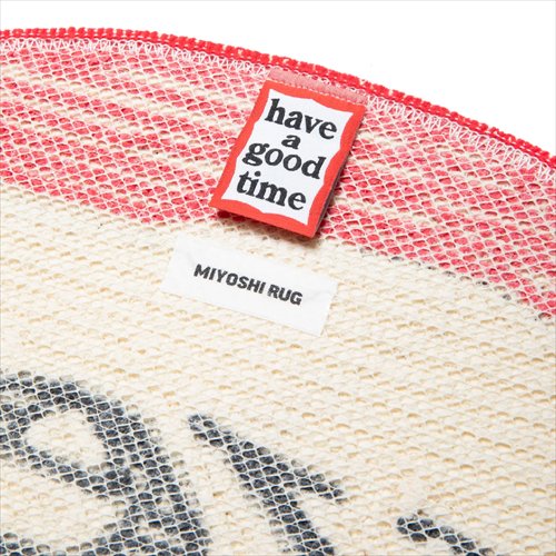 have a good time / Ball Frame Logo Rug (ハブアグッドタイム)