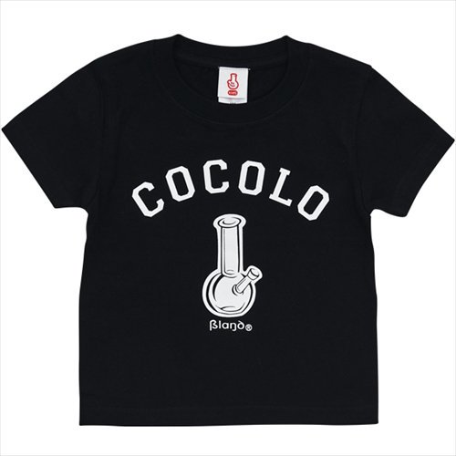 COCOLO BLAND (ココロブランド) / KIDS BONG S/S TEE . BLACK