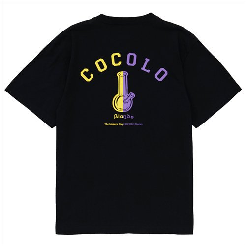 COCOLO BLAND (ココロブランド) / HALF BONG S/S . BLACK