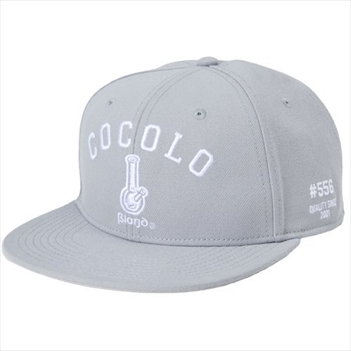 COCOLO BLAND (ココロブランド) / ORIGINAL BONG SNAPBACK CAP . GRAY