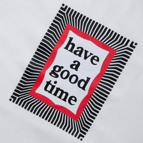 have a good time (ハブアグッドタイム) / MATRIX FRAME S/S TEE . WHITE