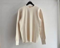 [ Whitesville ] ヘビーウェイトサーマルＴシャツ　/ Heavyweight Thermal T-shirt ( Natural )