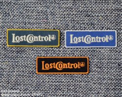 [ lost control ] ֥꡼ѥå / Embroidery Patch -CTNT-