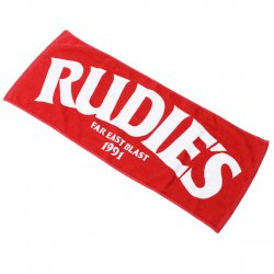 [ RUDIE'S ] スリックタオル / SLICK TOWEL (red)