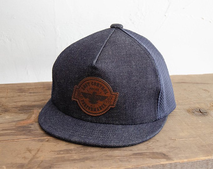 [ LOST CONTROL ] デニムメッシュアンパイアキャップ / Denim Mesh Umpire Cap - MESSAROUND