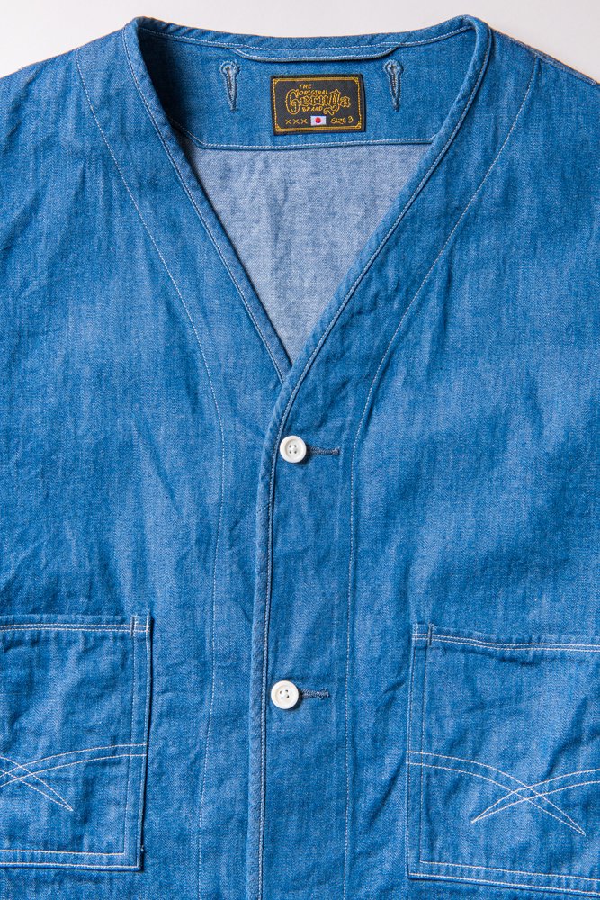 GERUGA ] ライナーシャツ / LINER SHIRTS＜LIGHT-DENIM＞ - MESSAROUND